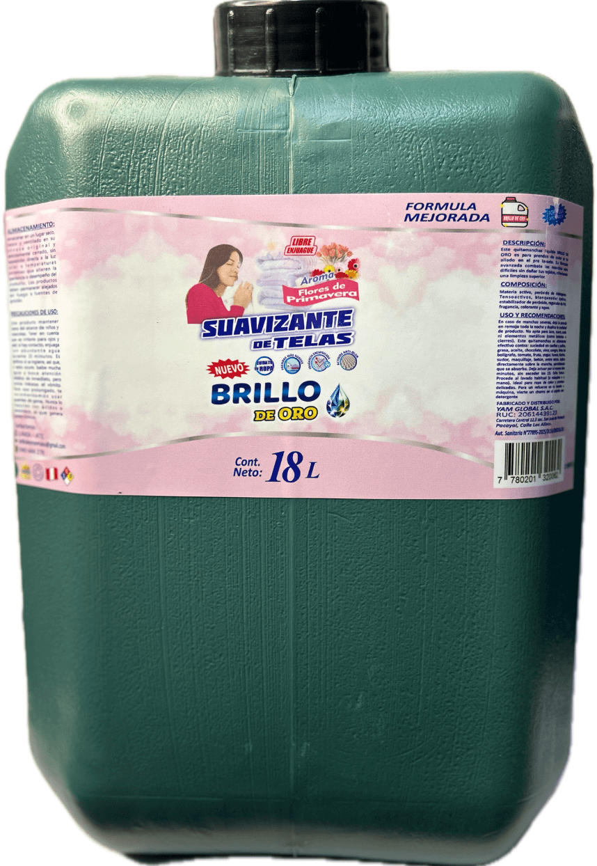 Suavizante de Tela Aroma Flores de Primavera x 18 L