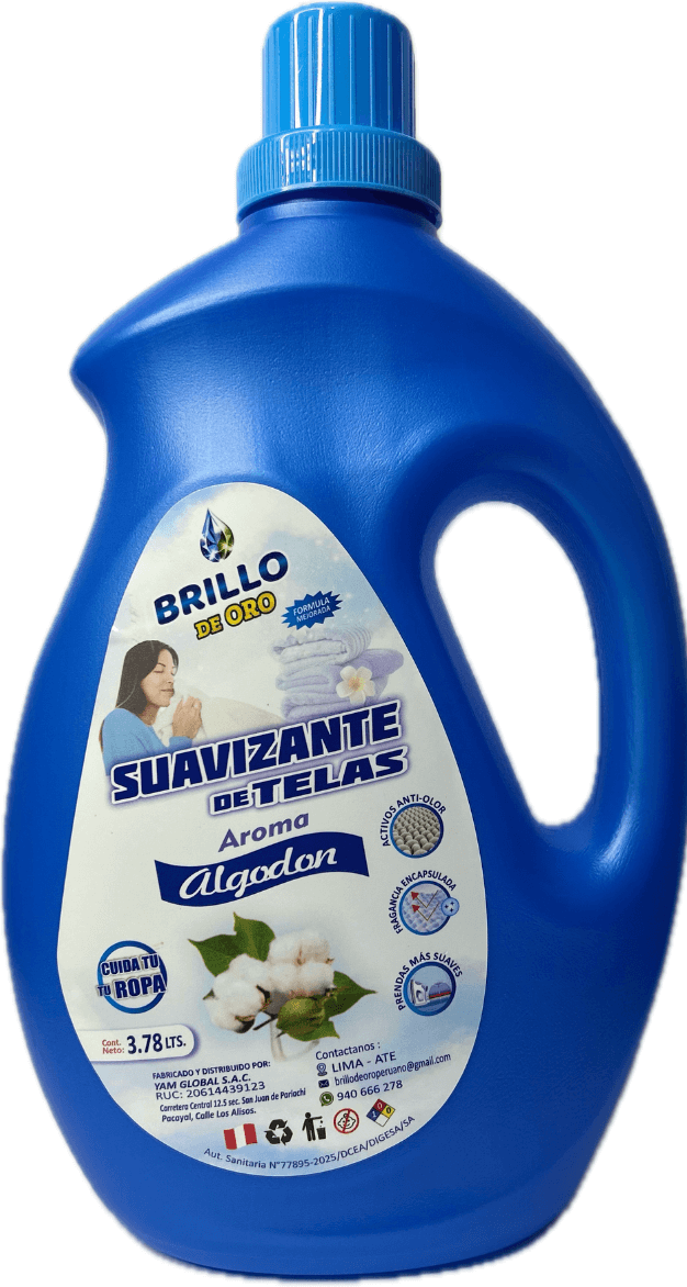 Suavizante de Tela Aroma Flores de Algodón x 3.78 L