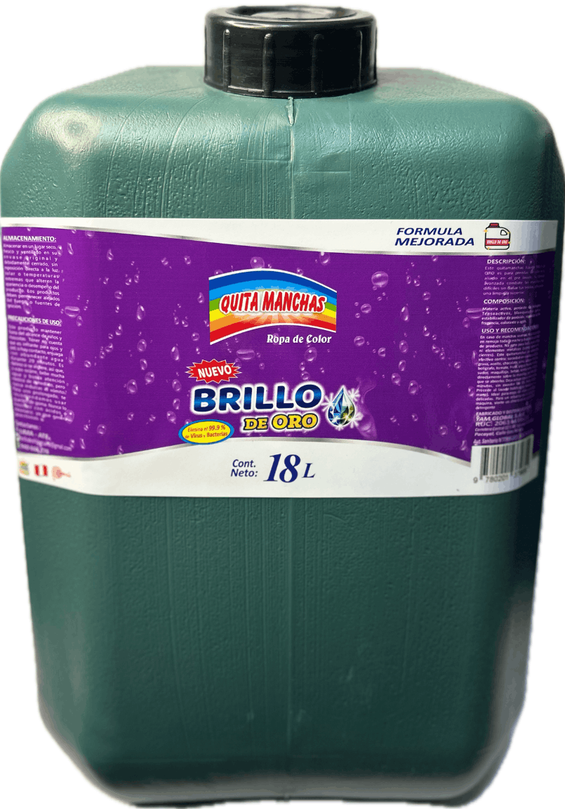 Quitamanchas Ropa color x 18 L