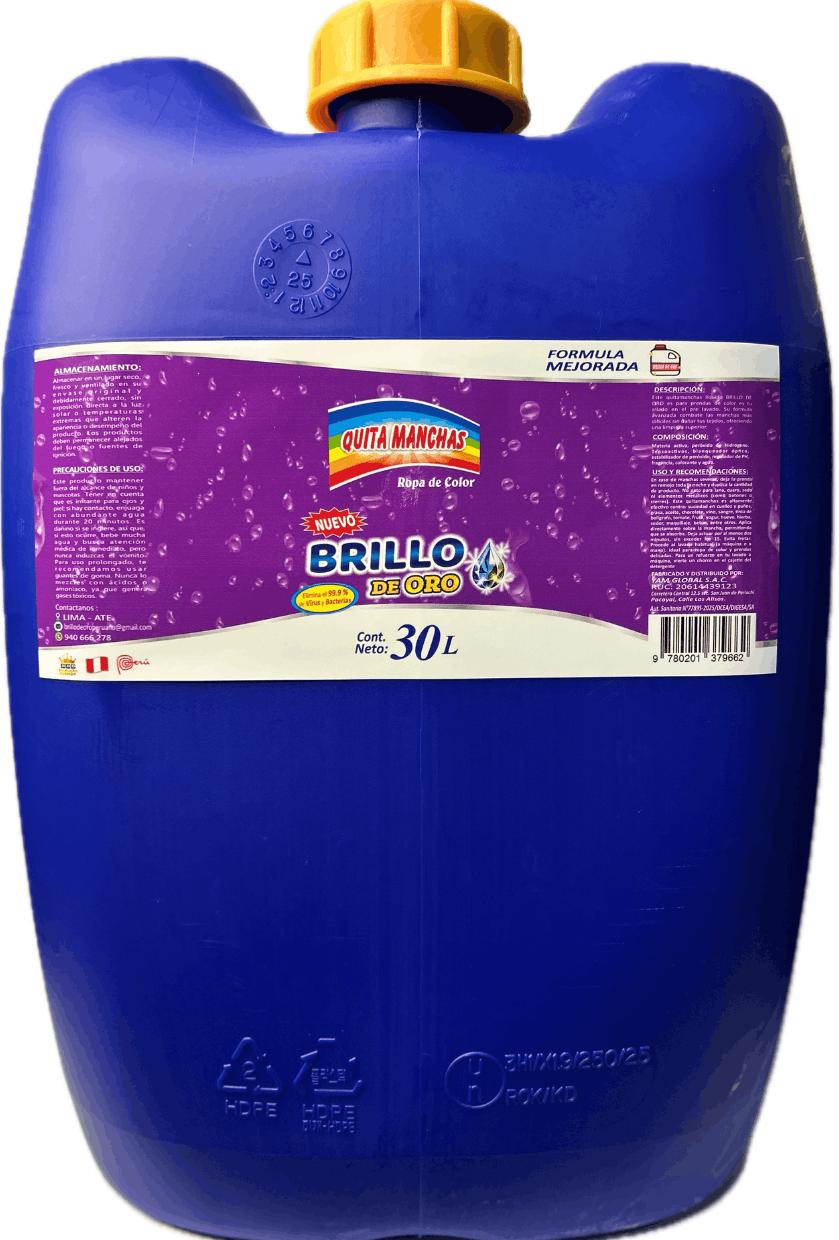 Quitamanchas Ropa color x 30 L